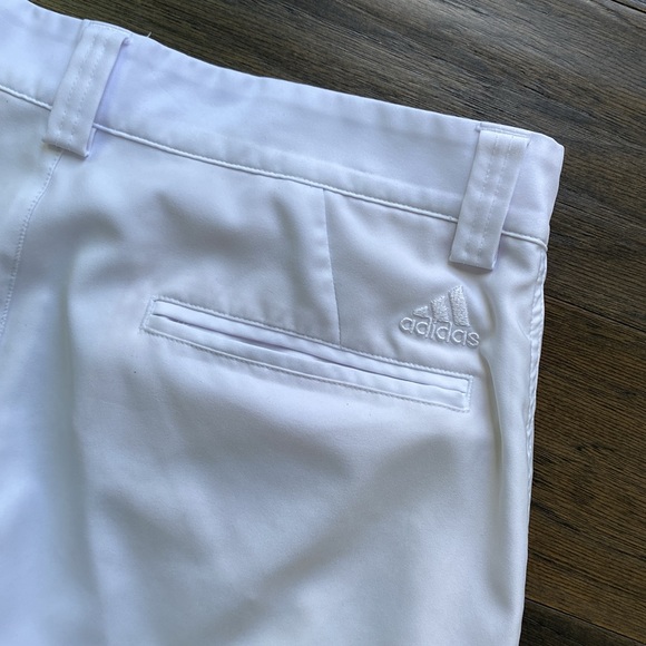 💎SALE💎 ADIDAS Golf Pant Mens Sz 30 x 30 White Chino TrouserClimalite - Picture 6 of 6